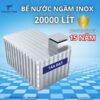 Bể nước ngầm Inox 20000L Tân Đạt Tank