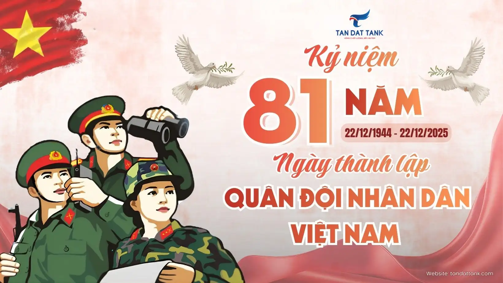 Chúc Mừng 81 Năm Ngày Thành Lập Quân Đội Nhân Dân Việt Nam 1 Lưu nháp tự động