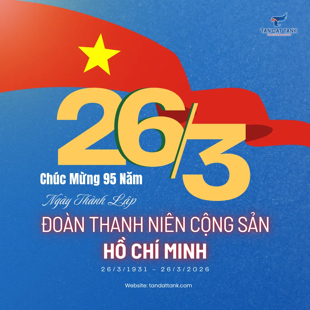 Tân Đạt Tank chào mừng kỉ niệm 95 năm ngày thành lập đoàn TNCS HCM 21 Tân Đạt Tank chào mừng kỉ niệm 95 năm ngày thành lập đoàn TNCN HCM
